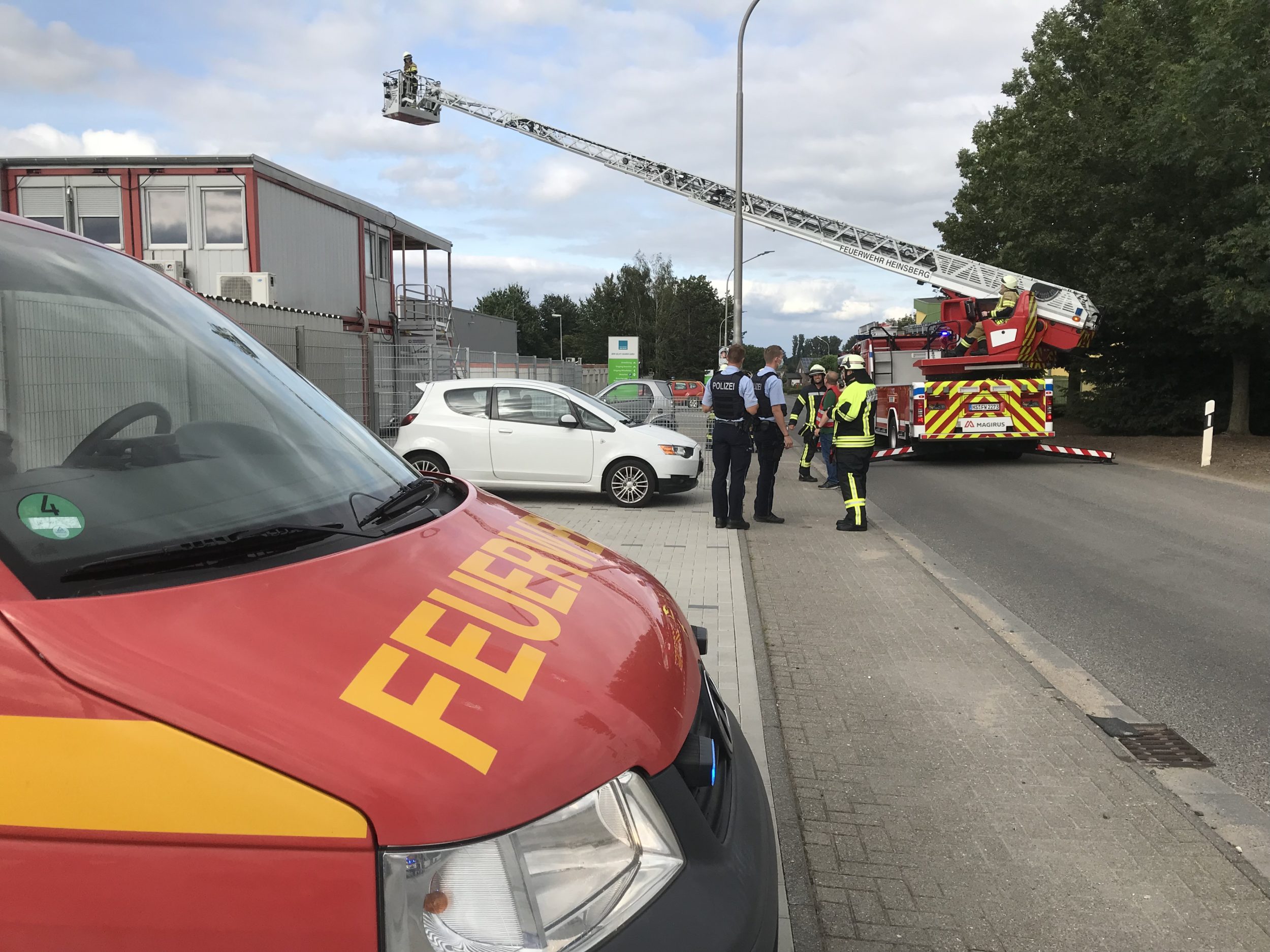 Feuer 2 – unklare Rauchentwicklung Industriebetrieb
